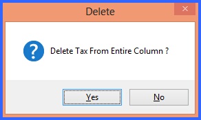 fmcg setup group wise taxes grid mode 5